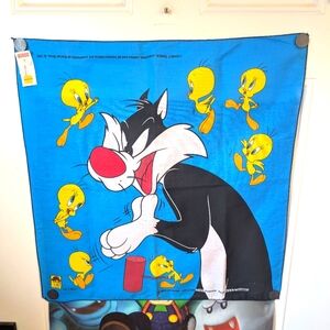 Vintage Sylvester and Tweety Bandana